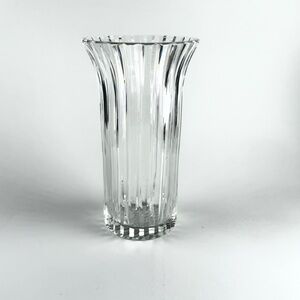 Elegant Clear Glass Vase